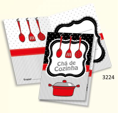 Convite Ch De Cozinha